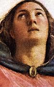 TIZIANO Vecellio Assumption of the Virgin (detail) t Sweden oil painting artist